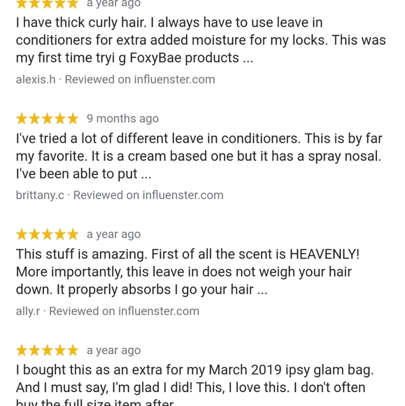 FoxyBae Flaminglow Leave-in - Picture 9 of 9